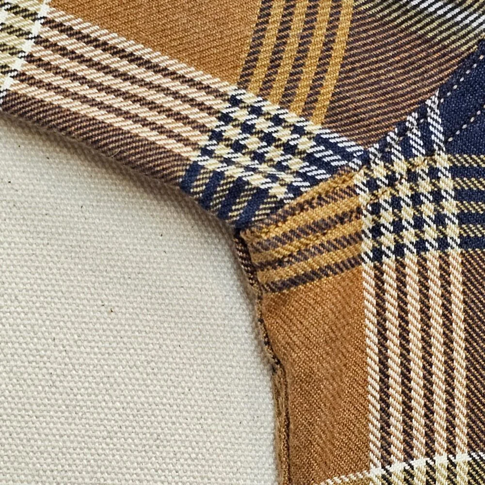 J.Crew Wallace & Barnes Flannel Plaid Button Down Slim M